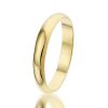 Montebello Ring Huwelijk - Unisex - 925 Zilver Verguld - Trouw - 3 mm -0