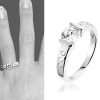 Shiny Lady zilveren ring - montebello sieraden-0