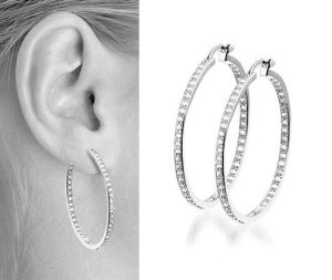 Thalia I Zilveren oorbellen - Montebello juwelen-0