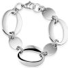 Montebello Armband Julina - Dames - 316L Staal - Ovaal - Rond - 27 mm - 20 cm-0