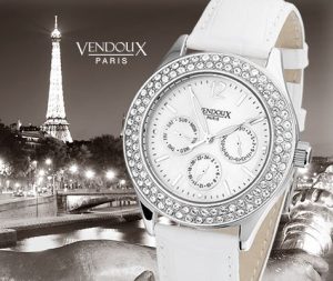 Pont de Sully, zomers horloge uit edelstaal - Vendoux Exclusive-0