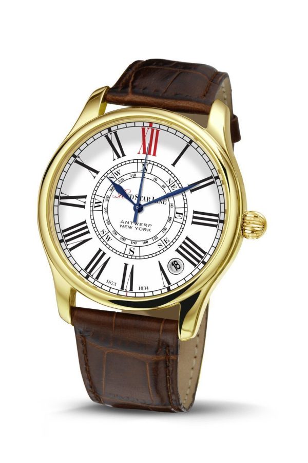 RSL01, edelstalen horloge - Red Star Line Watches-4202