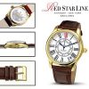 RSL01, edelstalen horloge - Red Star Line Watches-0