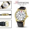 RSL02, edelstalen horloge - Red Star Line Watches-0