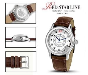RSL07, edelstalen horloge - Red Star Line Watches-0