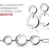 Nyon, zilveren armband en GRATIS oorbellen - Montebello juwelen-0