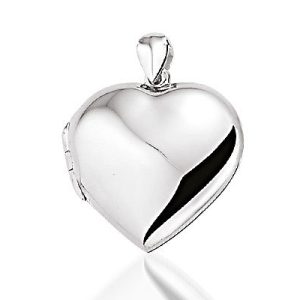 zilveren hartmedaillon - Zilveren hanger-0