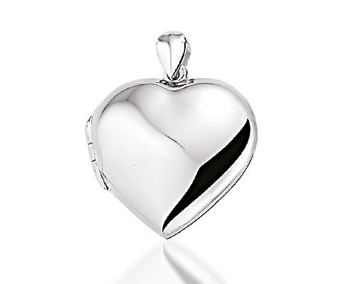 zilveren hartmedaillon - Zilveren hanger-0