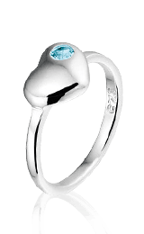 Tender Love ring, zilveren ring - amanto kinderjuwelen-5114