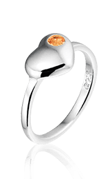 Tender Love ring, zilveren ring - amanto kinderjuwelen-5112