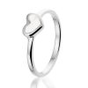 Gekleurde Heart ring, zilveren ring - amanto kinderjuwelen-5126