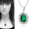 Montebello Ketting Nepeta - Dames - 316L Staal - Ovaal - 18mm - 45cm-6818