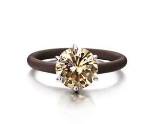 Montebello Ring Sinapis - Dames - Zilver - Zirkonia - ∅10 mm - One Size-0