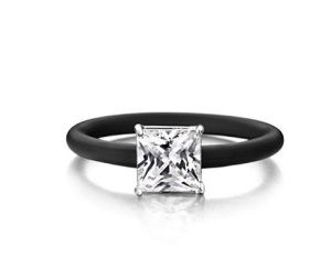 Montebello Ring Skimmia - Dames - Zilver - Zirkonia - ∅8 mm - One Size-0