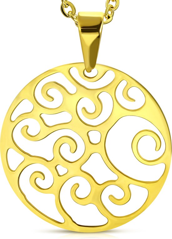 Montebello Ketting Aster - Dames - 316L Staal - Rond - ∅32 mm - 50 cm-0