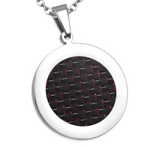 Amanto Ketting Bosse - Dames - 316L Staal - Rond - 35 x 30 mm - 45 cm-0
