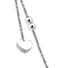 Amanto Ketting Cees - Dames - 316L Staal - Hart - 43 cm-0