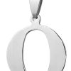 Montebello Ketting Letter O - Mannen - Staal - Alfabet - 20x30mm - 50cm-0