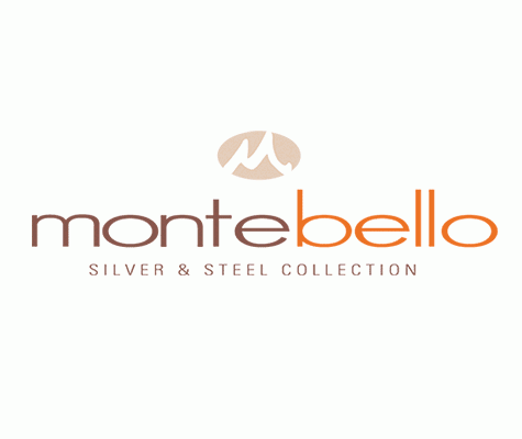 Montebello Ketting Alexandia ZZ - Dames - Staal - Messing - Zirkonia - ∅35 mm - Coin - 3-delig - 80 cm-18137