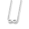 Amanto Ketting Emer - Dames - 316L Staal PVD - Infinity - 13x5 mm - 43+5 cm-0