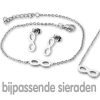 Amanto Ketting Emer - Dames - 316L Staal PVD - Infinity - 13x5 mm - 43+5 cm-21887